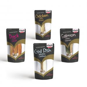 Steamed fresh meat treats for Cats